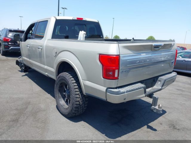 1FTFW1E50JFB45248 Ford F-150 Platinum
