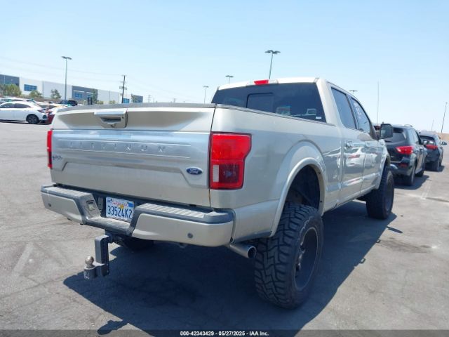 1FTFW1E50JFB45248 Ford F-150 Platinum