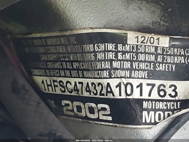 2002 HONDA GL1800 1HFSC47432A101763 Photo 9