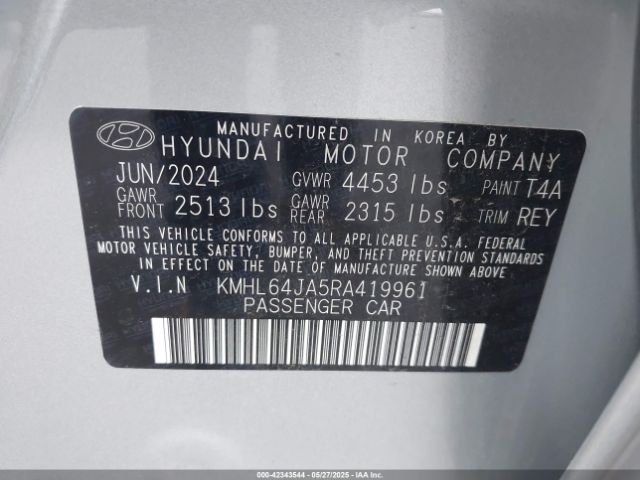 KMHL64JA5RA419961 Hyundai gdi theta iii