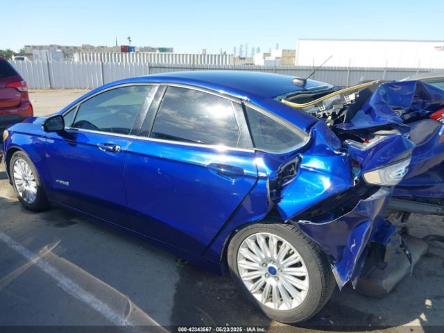 3FA6P0LUXER187989 Ford Fusion Hybrid Se