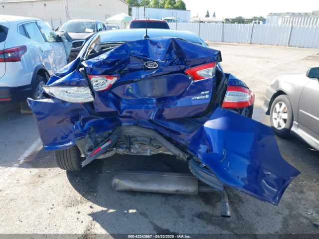 3FA6P0LUXER187989 Ford Fusion Hybrid Se
