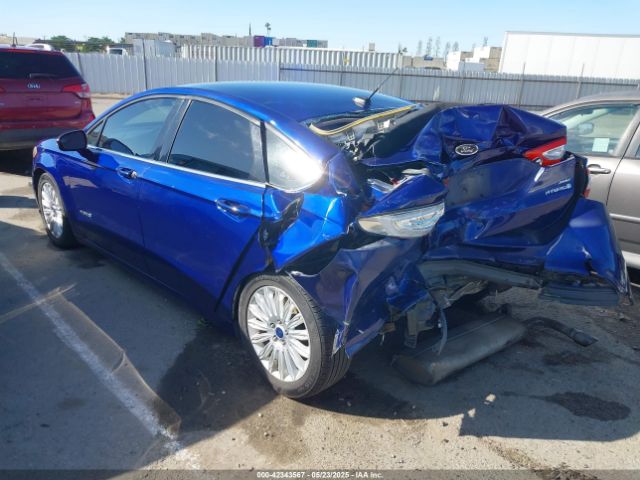 3FA6P0LUXER187989 Ford Fusion Hybrid Se