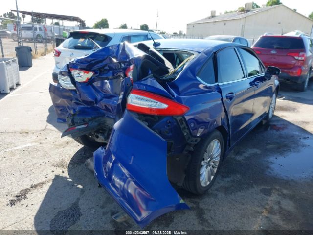 3FA6P0LUXER187989 Ford Fusion Hybrid Se