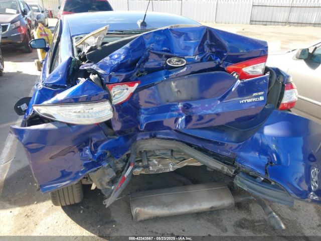 3FA6P0LUXER187989 Ford Fusion Hybrid Se