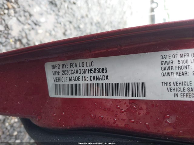 Chrysler 300 2021 2C3CCAAG6MH583086 Image 9