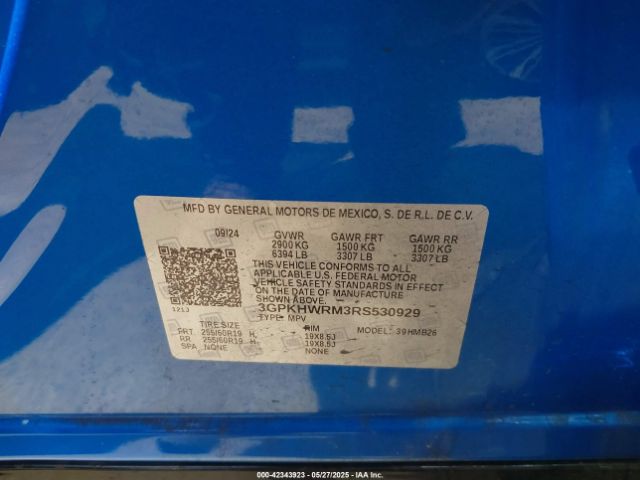 2024 HONDA PROLOGUE 3GPKHWRM3RS530929 Photo 8