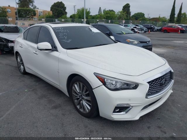 2021 Infiniti Q50 Luxe მანქანა იყიდება აუქციონზე, vin: JN1EV7BP4MM702480, აუქციონის ნომერი: 42343936