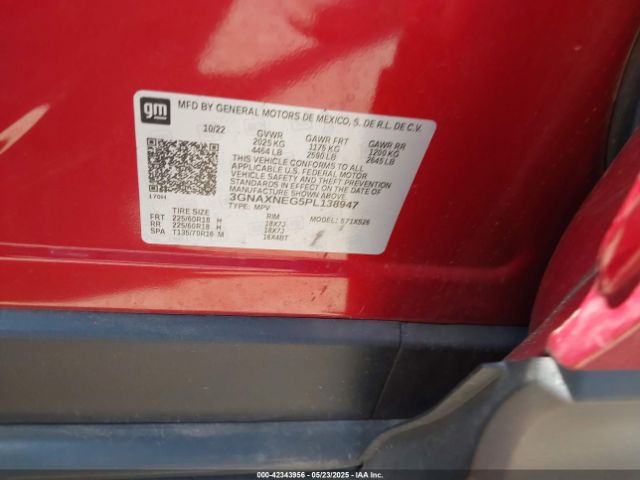 2023 CHEVROLET EQUINOX 3GNAXNEG5PL138947 Photo 8