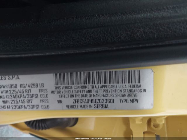 2014 FIAT 500L ZFBCFADH8EZ023601 Photo 8