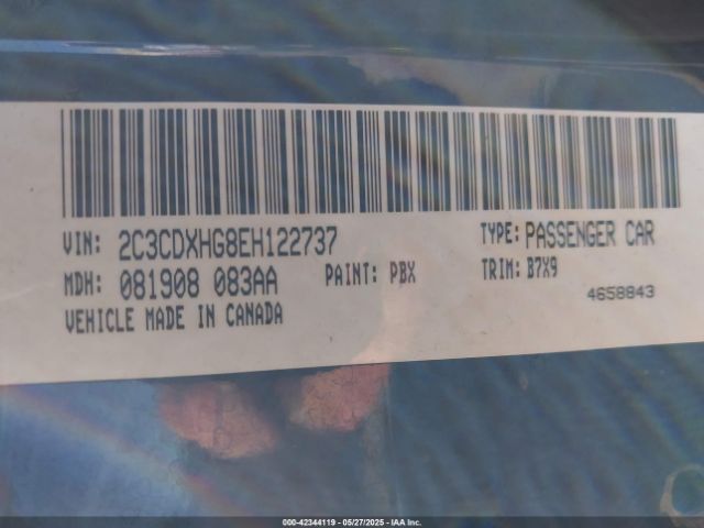 2014 DODGE CHARGER 2C3CDXHG8EH122737 Photo 8