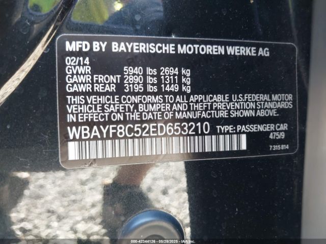 2014 BMW ALPINA B7 WBAYF8C52ED653210 Photo 8