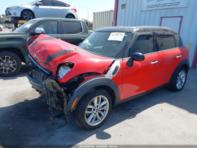 2011 MINI COOPER COUNTRYMAN WMWZB3C54BWM00859 Photo 1