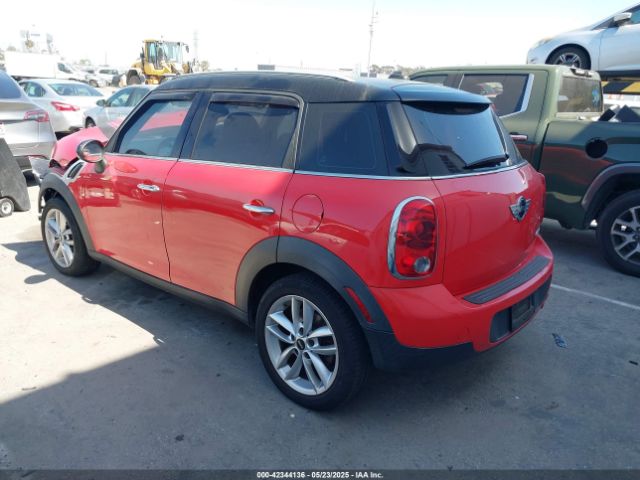 2011 MINI COOPER COUNTRYMAN WMWZB3C54BWM00859 Photo 2