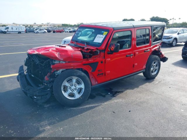 2021 JEEP WRANGLER UNLIMITED 1C4HJXDN6MW685705 Photo 1
