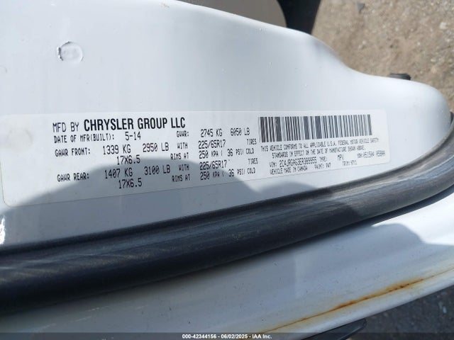 RAM Cargo Van 2014 2C4JRGAG3ER389955 Image 9