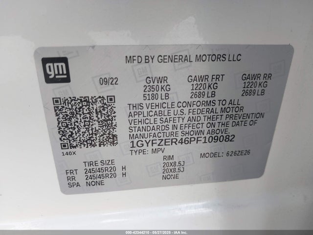 2023 CADILLAC XT4 1GYFZER46PF109082 Photo 8
