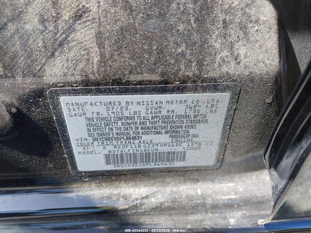 Nissan 2023 2023 3N1CN8EV0PL864631 Image 9