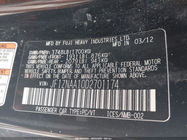 2013 SCION FR-S JF1ZNAA10D2701174 Photo 8