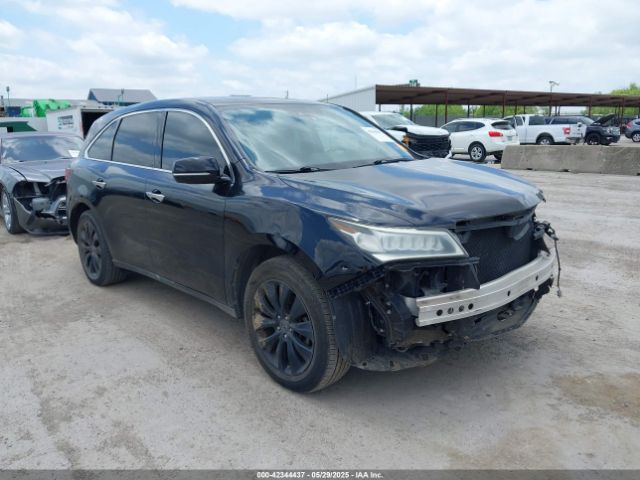 2016 ACURA MDX 5FRYD3H4XGB017785 Photo 0