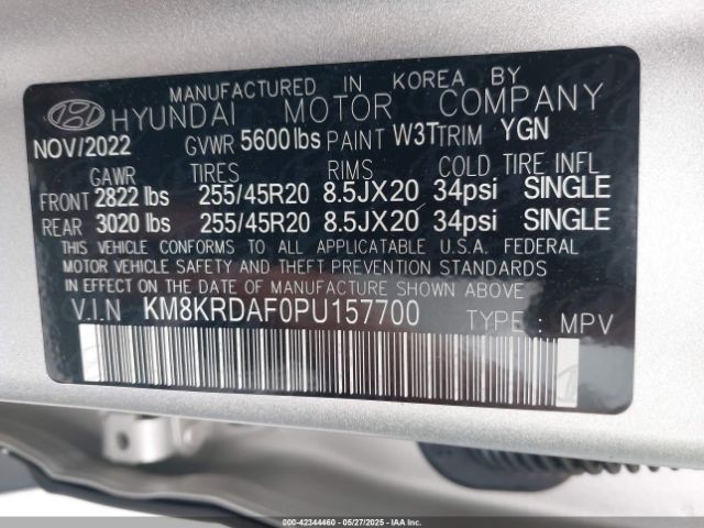 2023 HYUNDAI IONIQ 5 KM8KRDAF0PU157700 Photo 8