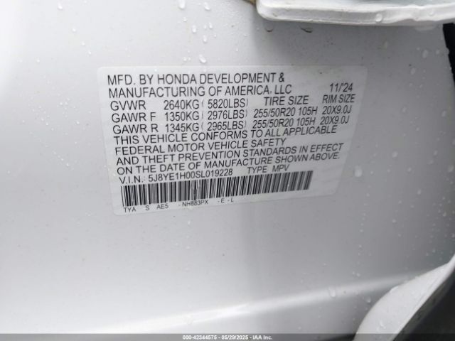 2025 ACURA MDX 5J8YE1H00SL019228 Photo 8