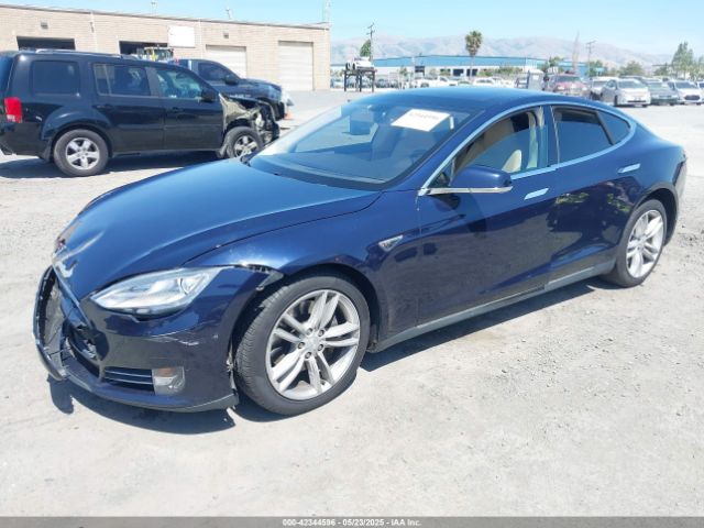 2014 TESLA MODEL S 5YJSA1H12EFP46760 Photo 1