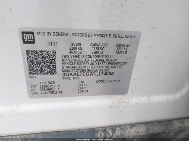 2023 GMC TERRAIN 3GKALTEG7PL174068 Photo 8
