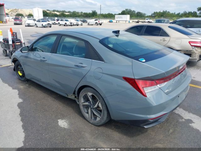2022 HYUNDAI ELANTRA KMHLP4AG7NU342665 Photo 2