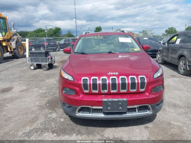1C4PJMDB6HW543666 Jeep Cherokee Limited 4x4