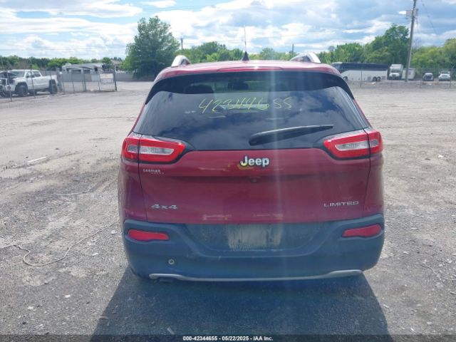 1C4PJMDB6HW543666 Jeep Cherokee Limited 4x4