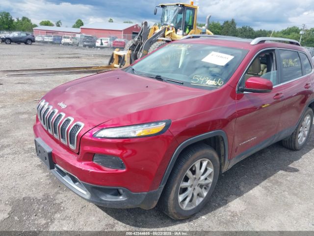 1C4PJMDB6HW543666 Jeep Cherokee Limited 4x4