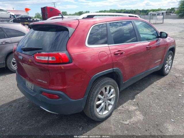 1C4PJMDB6HW543666 Jeep Cherokee Limited 4x4