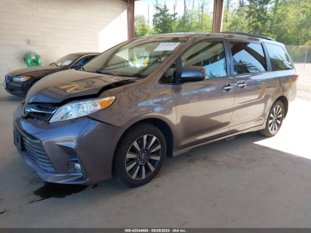 5TDDZ3DC0KS223202 Toyota Sienna Xle Premium 7 Passenger