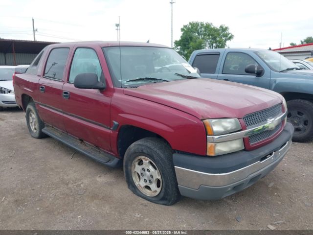 2004 CHEVROLET AVALANCHE 1500 3GNEC12T04G179434