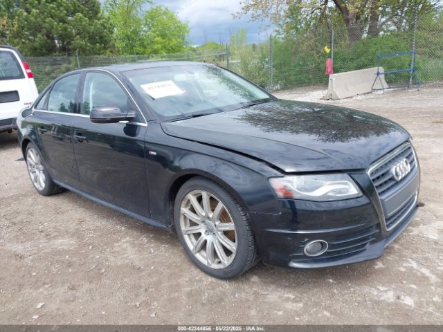 2012 AUDI A4 WAUEFAFLXCN020644 Photo 0