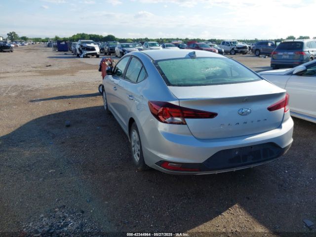 2019 HYUNDAI ELANTRA KMHD84LFXKU746190 Photo 2