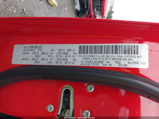 2016 RAM 2500 3C6UR5CL6GG380887 Photo 8