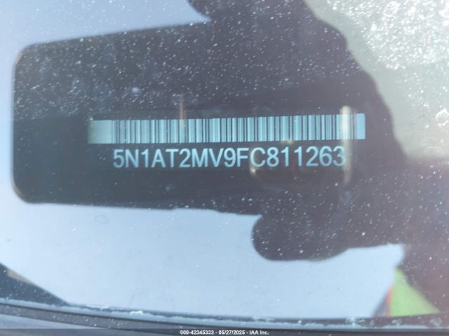 5N1AT2MV9FC811263 Nissan ROGUE S