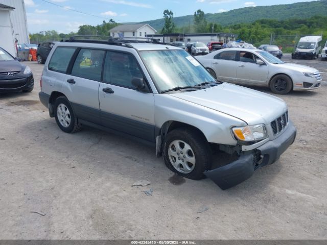 2002 SUBARU FORESTER JF1SF63542H701247