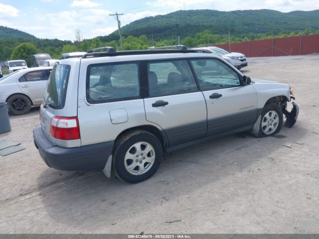 2002 SUBARU FORESTER JF1SF63542H701247 Photo 3