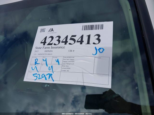 5J6RM3H72FL006656 Honda Cr-v Ex-l