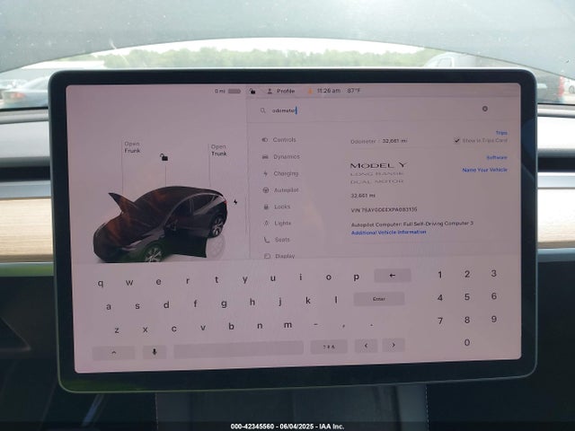 2023 TESLA MODEL Y 7SAYGDEEXPA083135 Photo 6