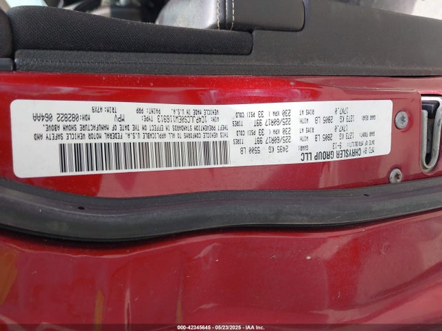 1C4PJLCS0EW116913 Jeep Cherokee
