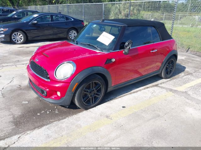 2014 MINI CONVERTIBLE WMWZP3C50ET298497 Photo 1