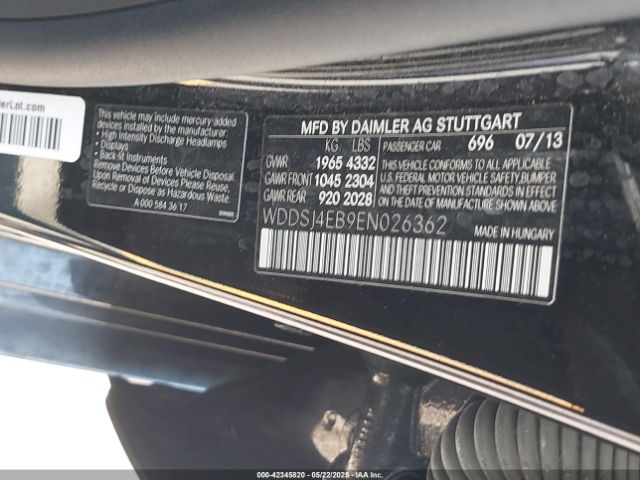2014 MERCEDES-BENZ CLA 250 WDDSJ4EB9EN026362 Photo 8