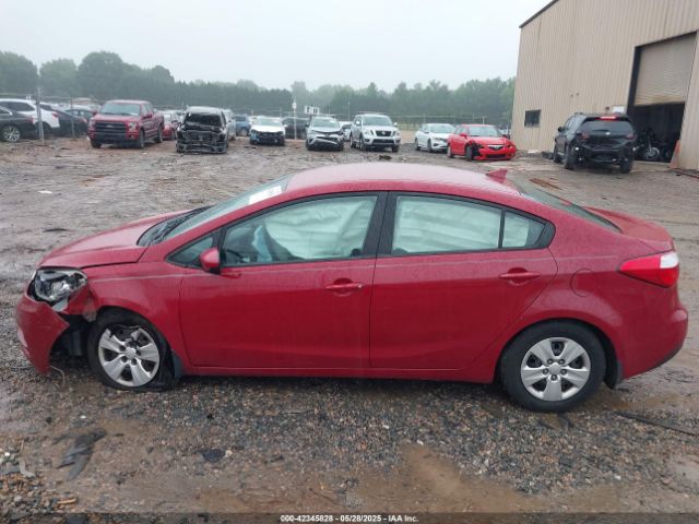 KNAFK4A61G5526226 KIA FORTE LX