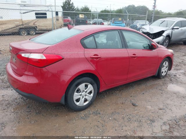 KNAFK4A61G5526226 KIA FORTE LX