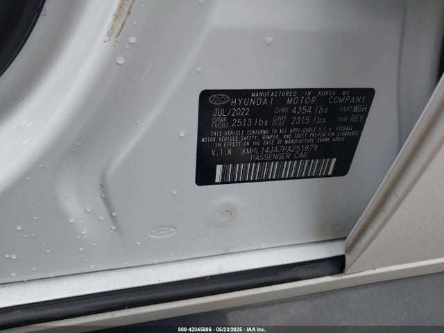 KMHL14JA7PA251879 Hyundai gdi theta iii