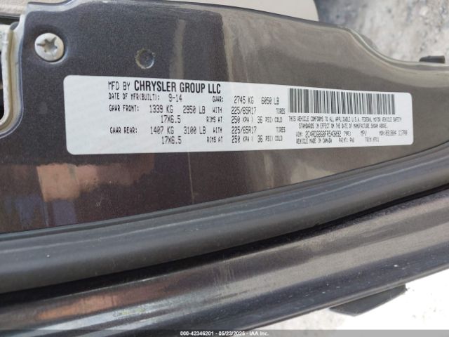 2C4RDGBG8FR543092 Dodge Grand Caravan American Value Pkg